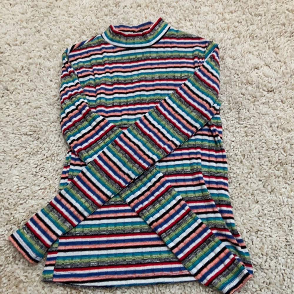 Forever 21, long sleeve slight turtle neck,